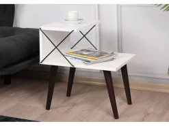Table de chevet en bois 