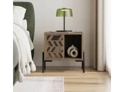 Table de chevet en bois