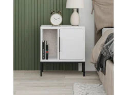 Table de chevet en bois