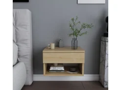 Table de chevet en bois 