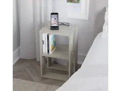 Table de chevet en bois 