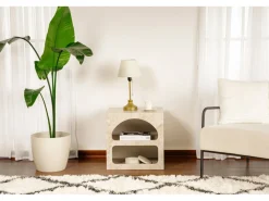 Table de chevet en bois 