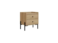 Table de chevet en bois 