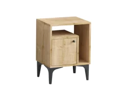 Table de chevet en bois 