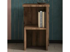 Table de chevet en bois "Roisin" - 30 x 30 x 50 cm - Marron