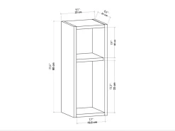 Table de chevet en bois