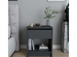 Table de chevet en bois 