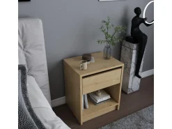 Table de chevet en bois 