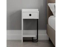 Table de chevet en bois