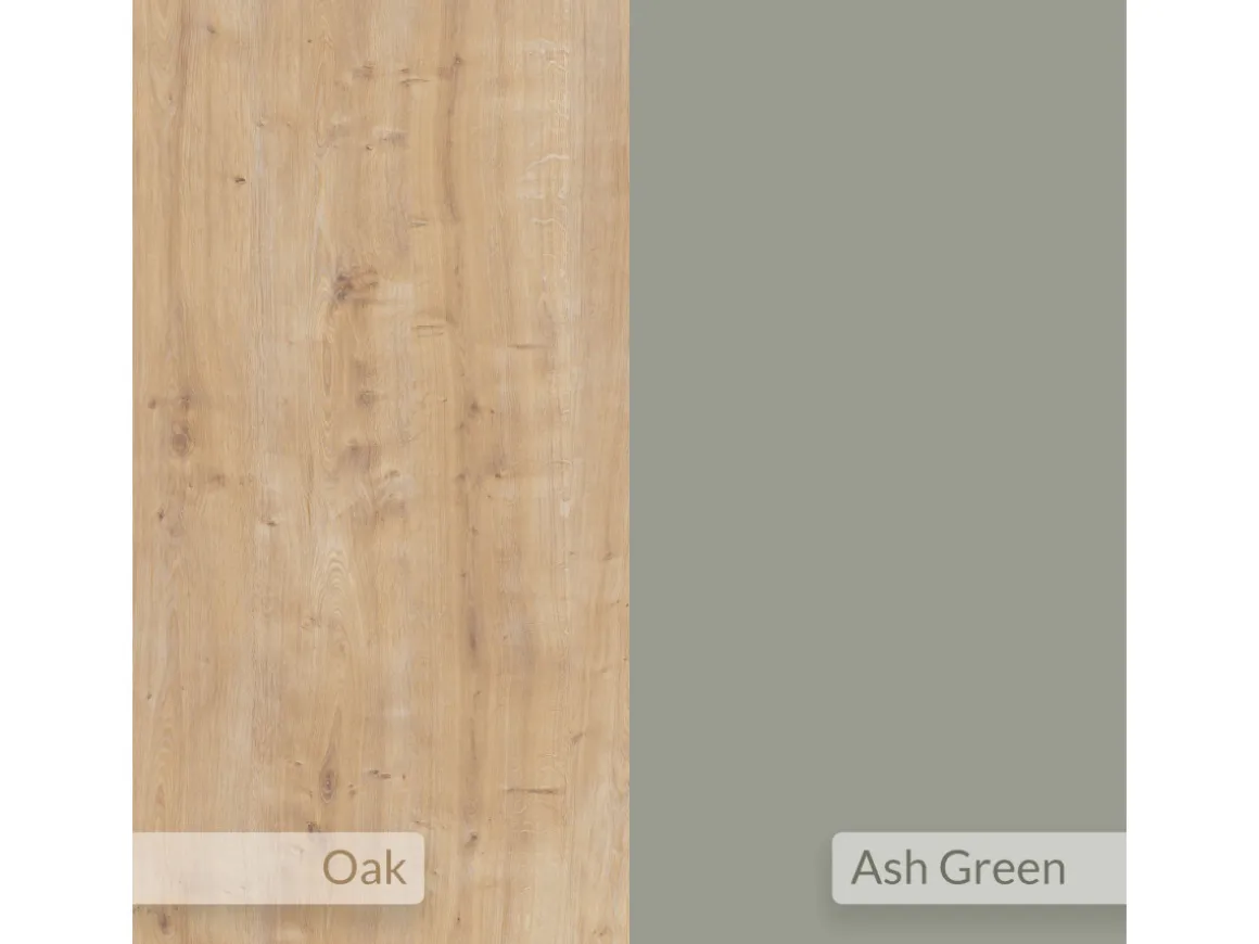 Table de chevet murale en bois "Eco" - 40 x 30 x 19 cm - Vert
