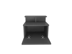 Table de chevet murale en bois 