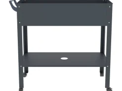 Table de rempotage "Hibiscus" - 82 x 43 x 83 cm - Anthracite
