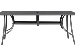 Table et chaises de jardin en textilène 