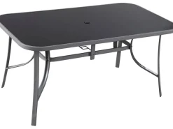 Table et chaises de jardin en textilène 
