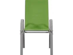 Table et chaises de jardin en textilène 