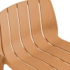 Table et chaises hautes de bistrot empilables "Vaena" - 2 places - Orange