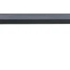 Table extensible et chaises de jardin en aluminium "Lagos" - 200/320 x 105 x 76 cm - 12 chaises - Gris clair