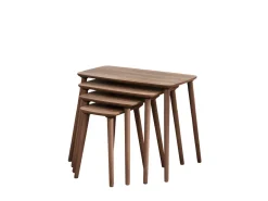 Table gigogne (4 pièces) en bois 