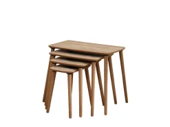 Table gigogne (4 pièces) en bois 