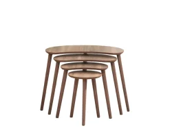 Table gigogne (4 pièces) en bois