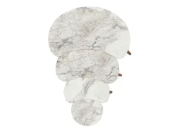 Table gigogne (4 pièces) en bois 