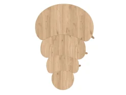 Table gigogne (4 pièces) en bois 