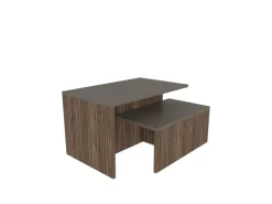 Table gigogne (2 pièces) en bois 
