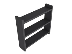 Étagère de cuisine en bois "Cosmic" - 44 x 10 x 40 cm - Gris anthracite