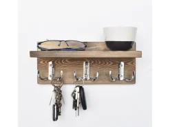 Étagère murale en bois