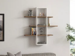 Étagère murale en bois 