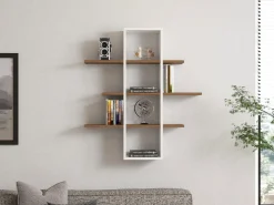 Étagère murale en bois 