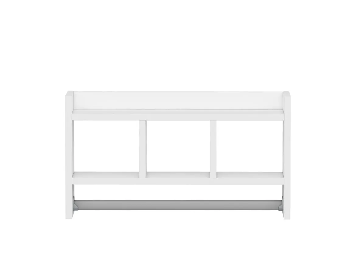 Étagère murale en bois "Asya" - 63 x 14 x 35 cm - Blanc