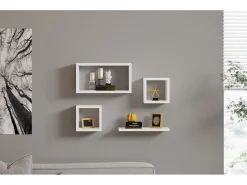 Étagère murale en bois 