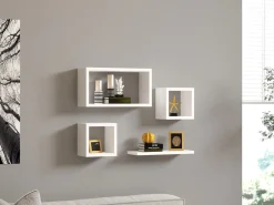Étagère murale en bois 