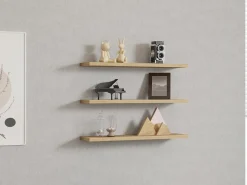 Étagère murale en bois 