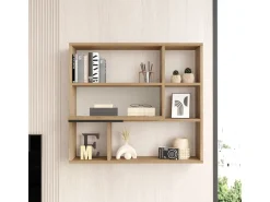 Étagère murale en bois 