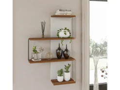 Étagère murale en bois