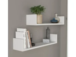 Étagère murale en bois 