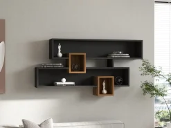 Étagère murale en bois