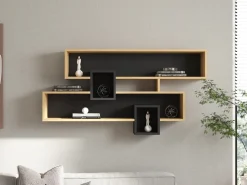 Étagère murale en bois