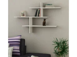 Étagère murale en bois 