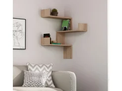 Étagère murale en bois 