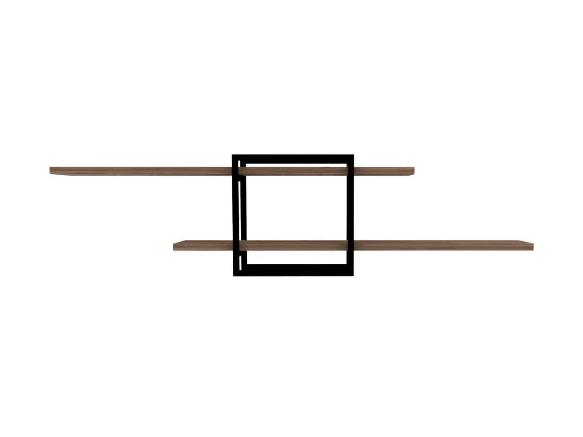 Étagère murale en bois "Mone" - 120 x 18 x 30 cm - Pin atlantique
