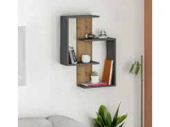 Étagère murale en bois 