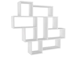 Étagère murale en bois 