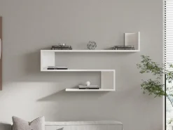 Étagère murale en bois 