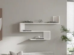 Étagère murale en bois 