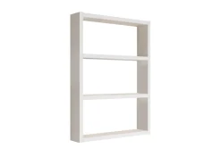 Étagère murale en bois "PR1" - 43 x 9 x 60 cm - Blanc