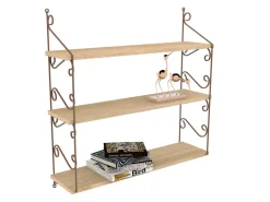 Étagère murale en bois 