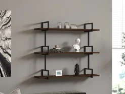 Étagère murale en bois